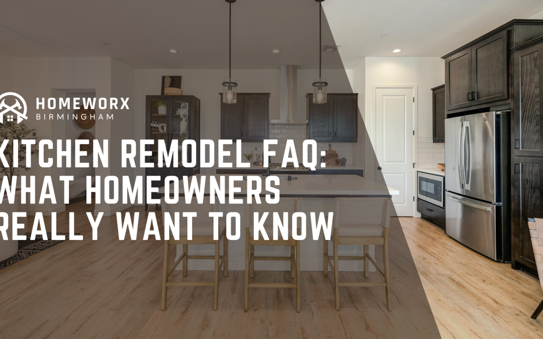 FAQ: Your Kitchen Remodel Birmingham Questions Answered